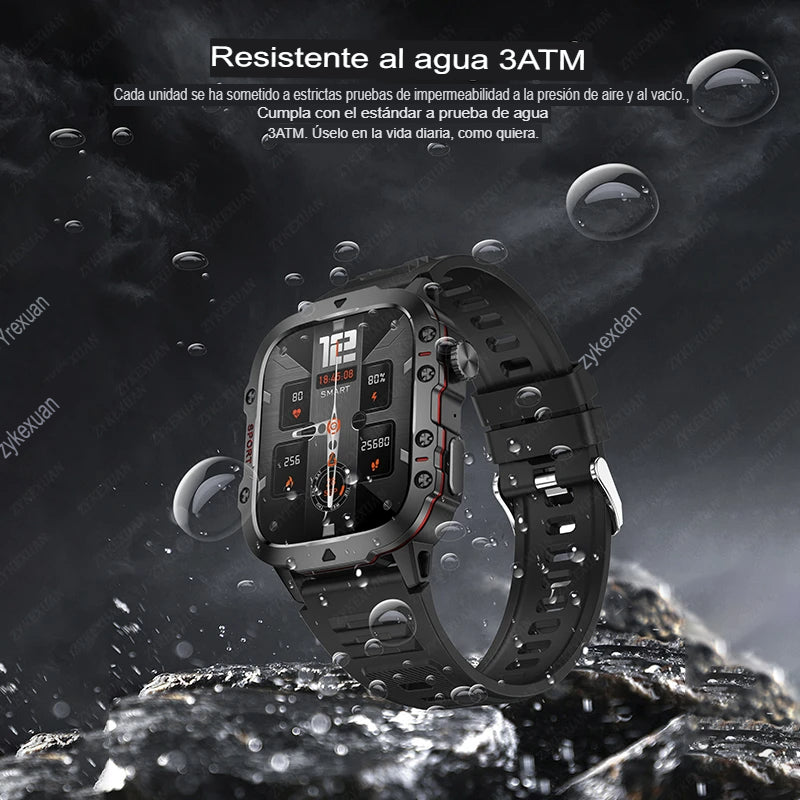 NUEVO RELOJ INTELIGENTE MILITAR RESISTENTE GPS