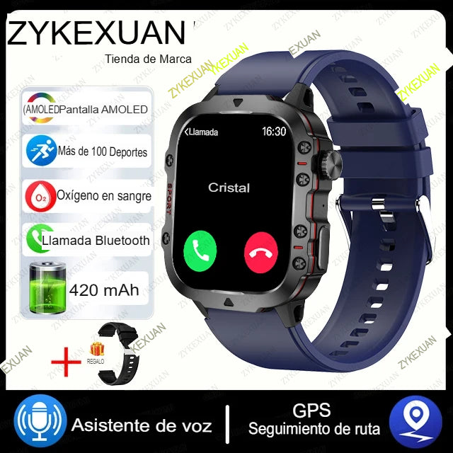 NUEVO RELOJ INTELIGENTE MILITAR RESISTENTE GPS