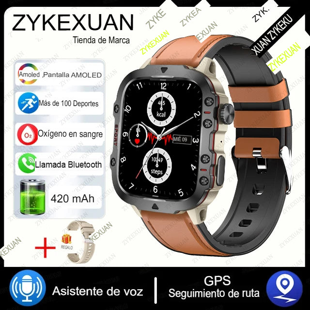 NUEVO RELOJ INTELIGENTE MILITAR RESISTENTE GPS