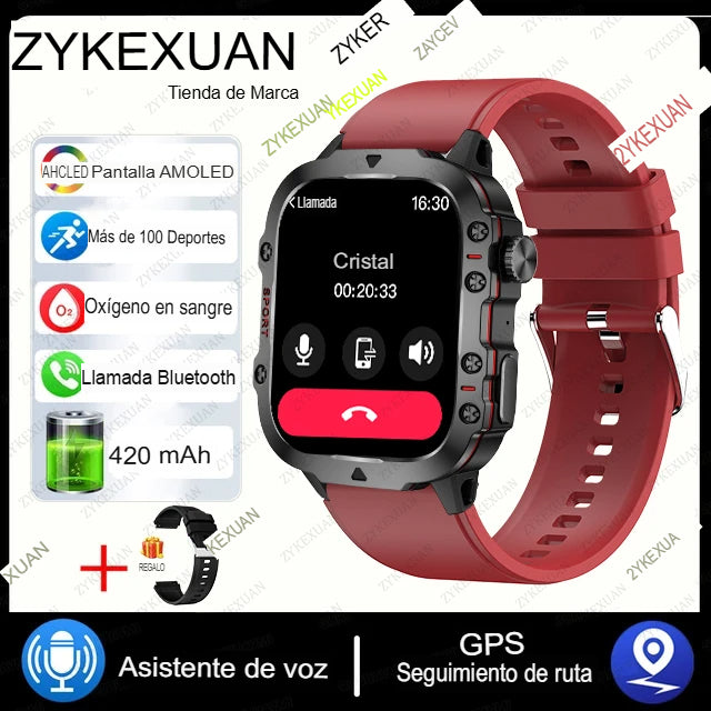 NUEVO RELOJ INTELIGENTE MILITAR RESISTENTE GPS