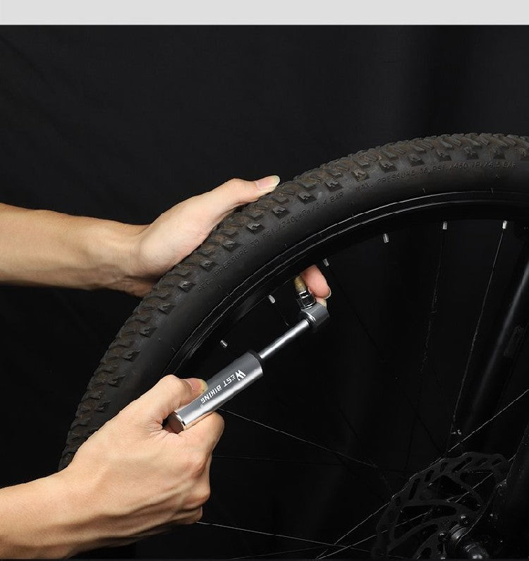 INFLADOR DE NEUMÁTICOS PORTÁTIL PARA BICICLETA, ACCESORIOS PARA BICICLETA
