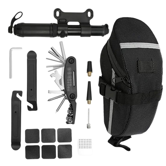 KIT DESPINCHE BICICLETA INFLADOR SILLIN