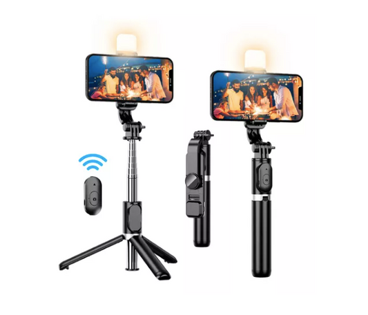 SELFIE STICK 3 En 1 TRIPODE C. Bluetooth
